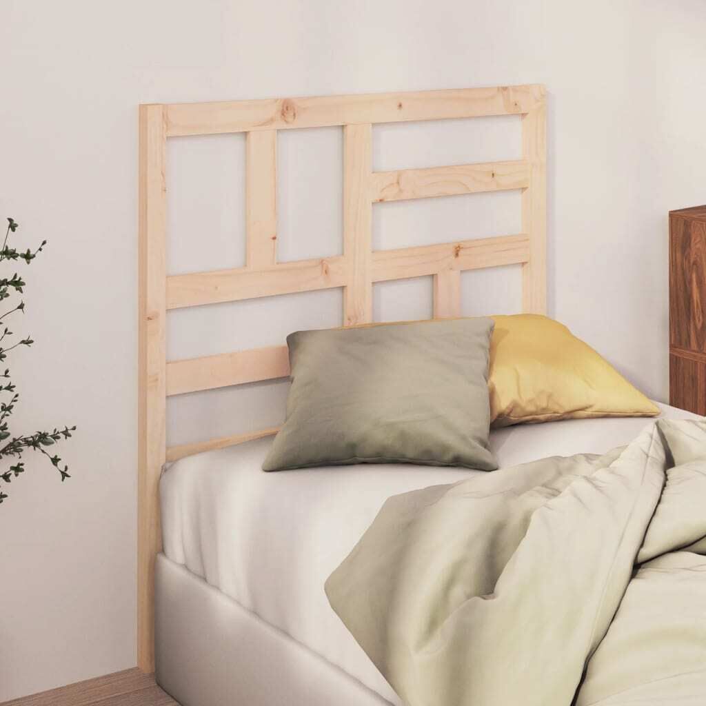 Bed Headboard Solid Wood Pine