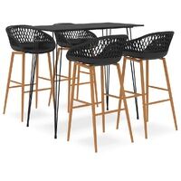 Zimera Mesh-Back Bar Set