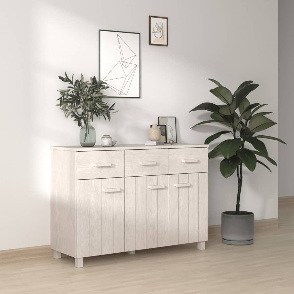 Sideboard 113x40x80 cm Solid Wood Pine