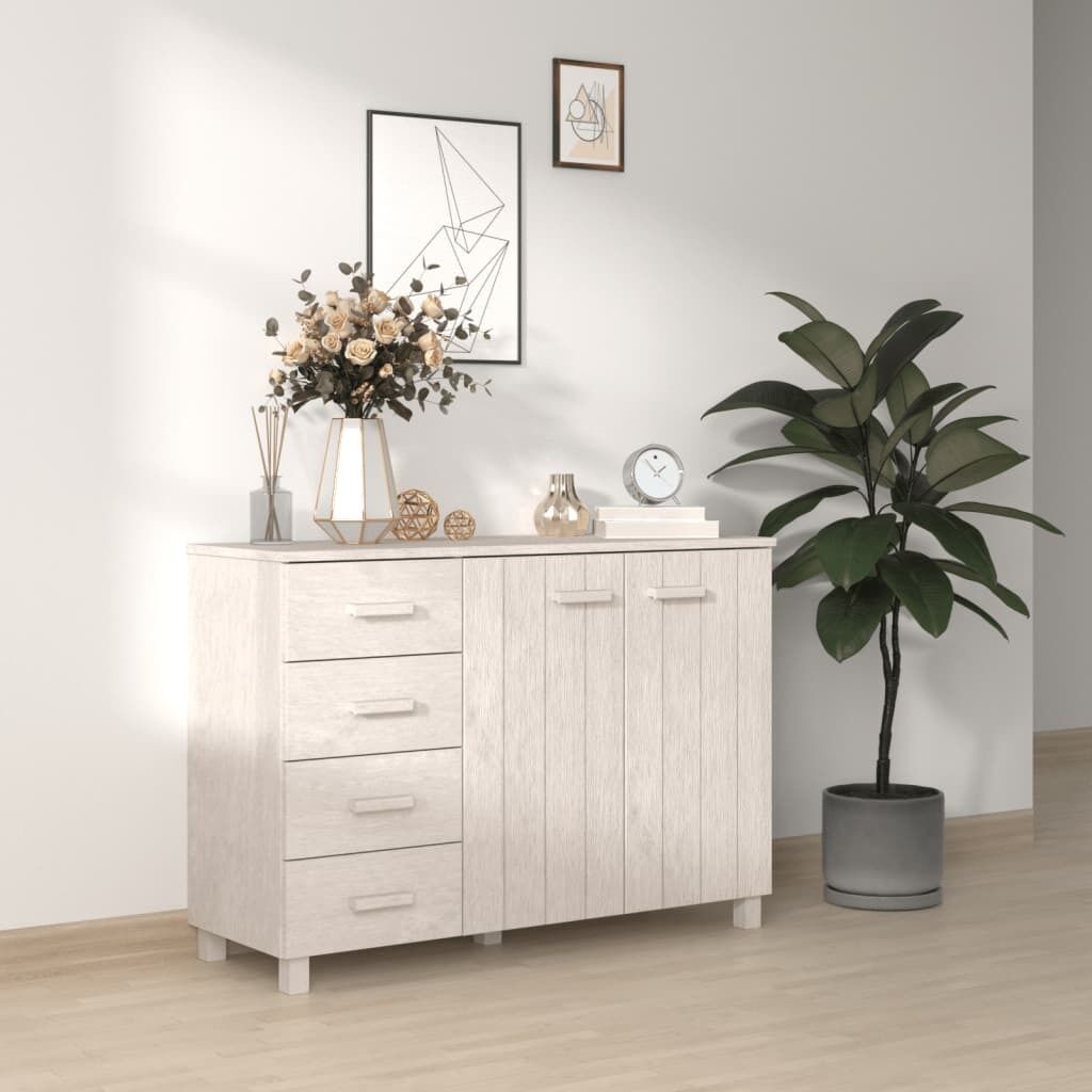 Sideboard 113x40x80 cm Solid Wood Pine