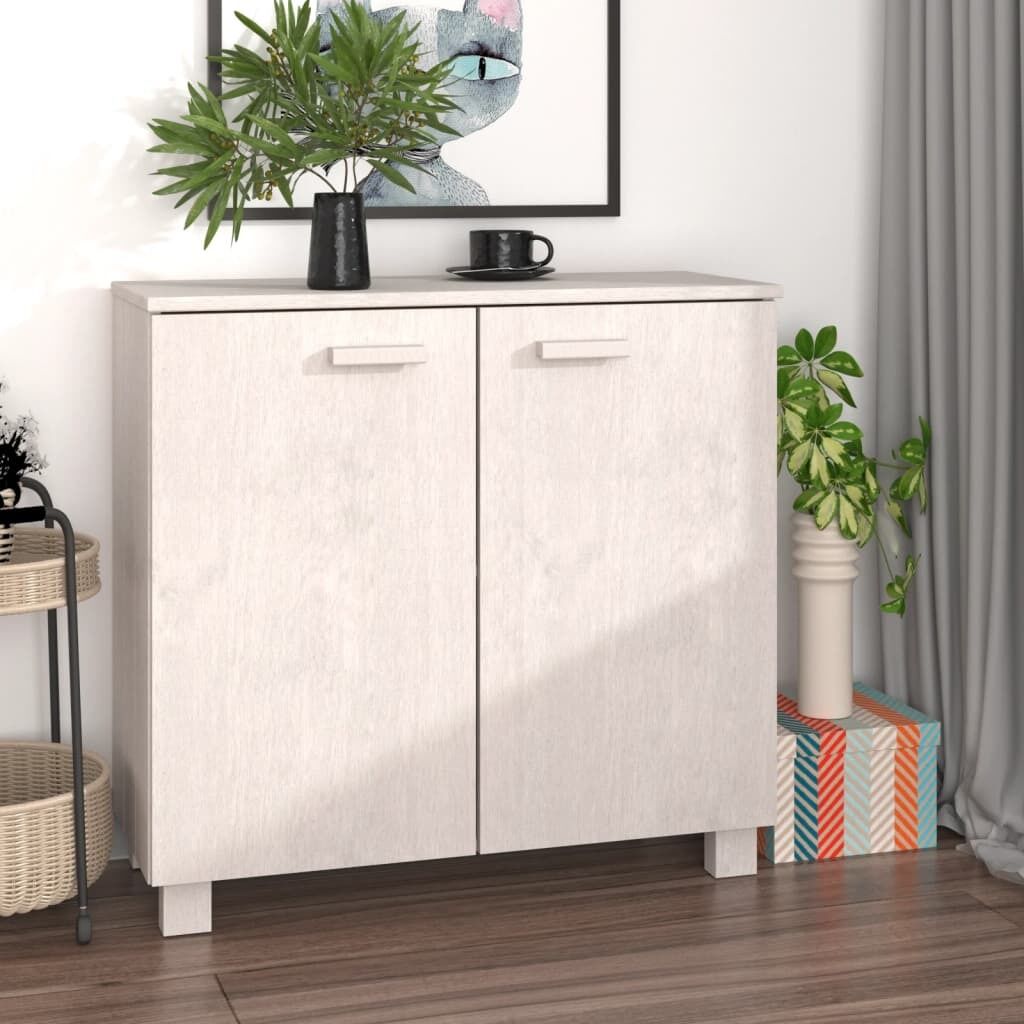 Sideboard 85x35x80 cm Solid Wood Pine