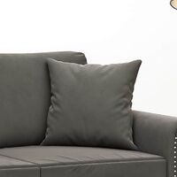 Insert-Filled Velvet Sofa Cushions