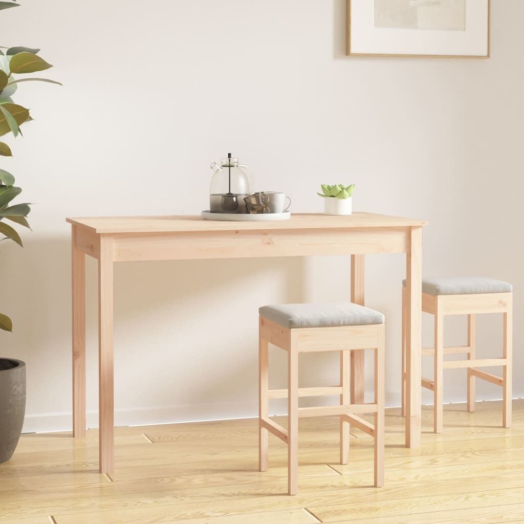 Dining Table Solid Wood Pine