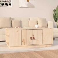 Yuniva Shelf-Storage Coffee Table