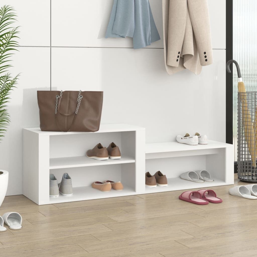 Shoe Cabinet 150x35x45 cm Engineered Wood