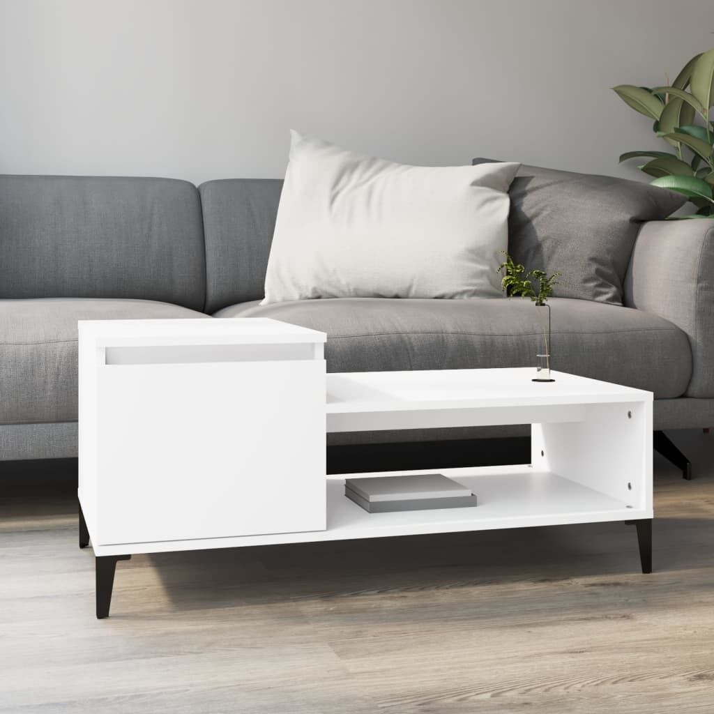 Coffee Table 100x50x45 cm Engineered Wood