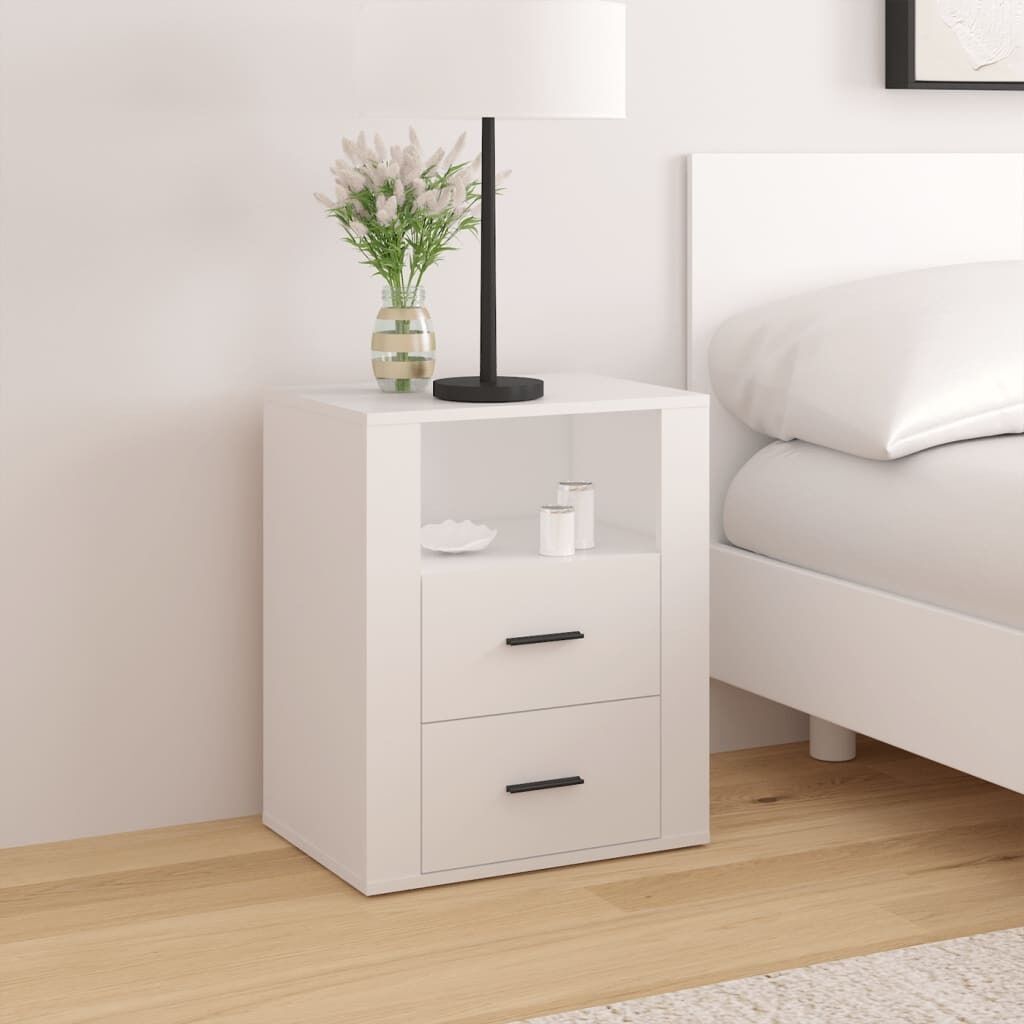 Barna Bedside Cabinet 50x36x60 cm Engineered Wood