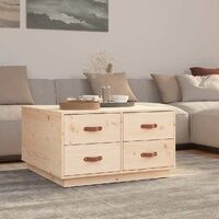 Zemaro Drawer Pine Coffee Table