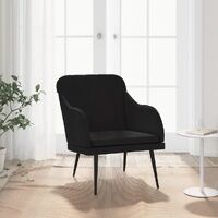 Juvmure Velvet Deep-Seat Armchair