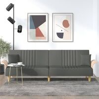Vuneri Padded-Arm Fabric Sofa Bed