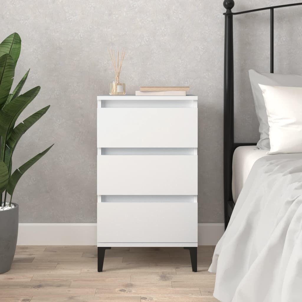 Bedside Cabinet 40x35x70 cm Engineered Wood