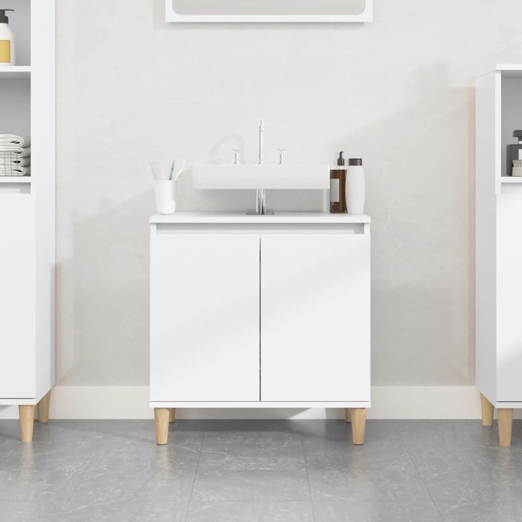 Sink Cabinet 58x33x60 cm Engineered Wood