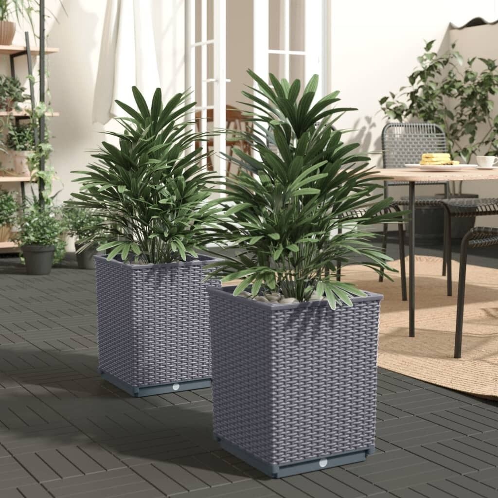 Planters 30 by 30 by 37 cm Polypropylene
