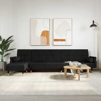 Kelvuni Chesterfield-Arm Sofa Bed