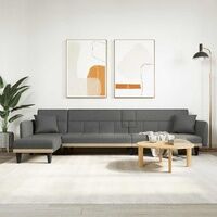 Valimo L-Shaped Sofa Bed with Folding Table