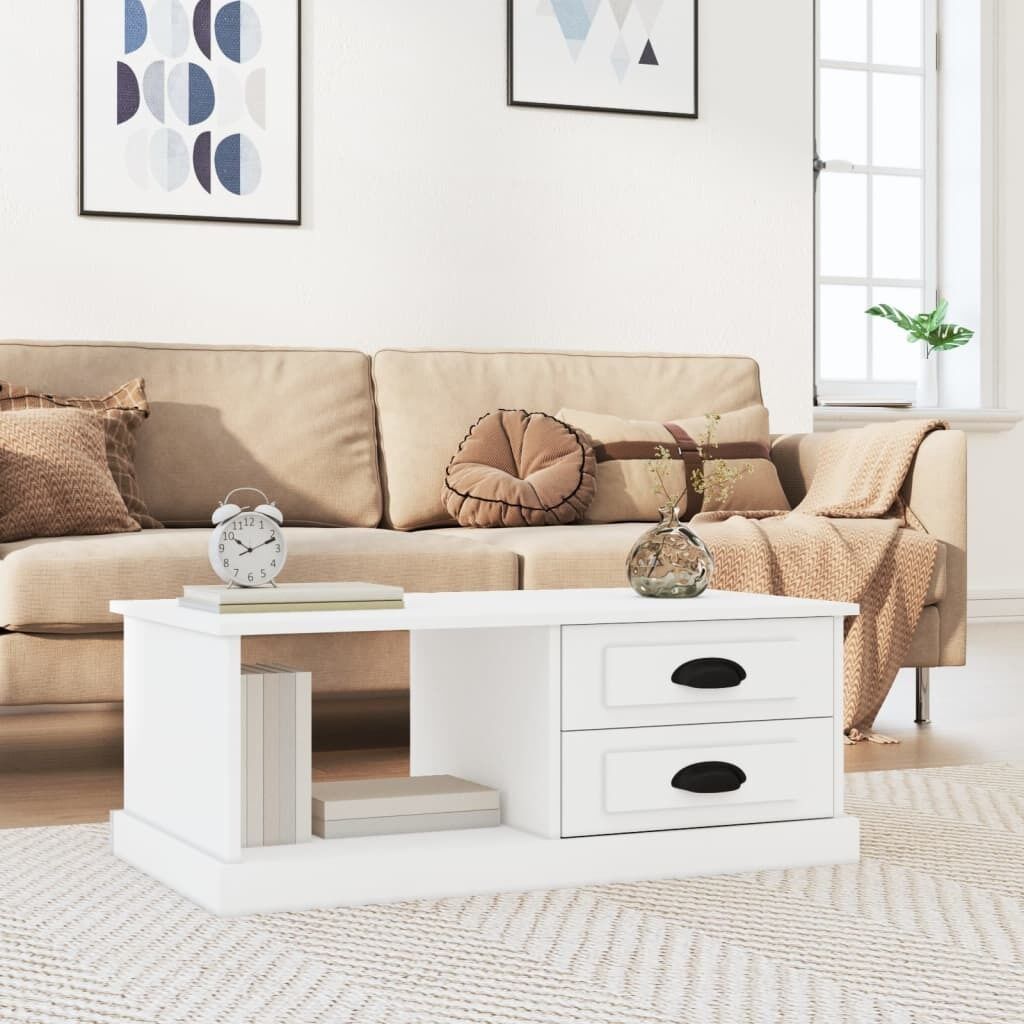 Coffee Table 90x50x35 cm Engineered Wood