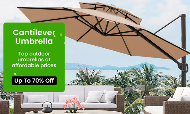 View Cantilever Umbrella | Pay Later Options Australia
