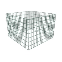 Square Mesh Garden Composter 100 x 100 x 70 cm