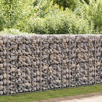 Gabion Wall Galvanised Steel 630x30x100 cm