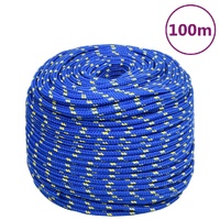 Boat Rope Blue 10 mm 100 m Polypropylene