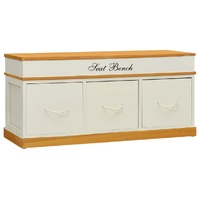 Storage Bench Shoe Cabinet Entryway Bench