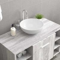 Wash Basin White 28x28x10 cm Ceramic