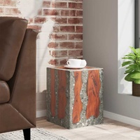 Stool Solid Teak Wood and Resin