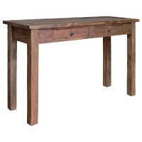 Console Table Solid Mahogany Wood 123x42x75 cm