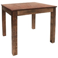 Dining Table Mixed Recycled Wood 82x80x76 cm