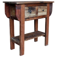 Console Table Mixed Recycled Wood 80x35x80 cm