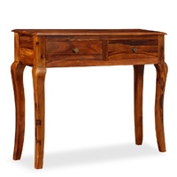 Console Table Solid Acacia Wood 90x32x76 cm