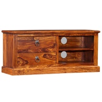 TV Cabinet Solid Acacia Wood 90x30x40 cm