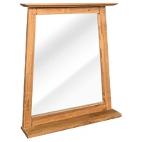 Bathroom Mirror Solid Pinewood 70x12x79 cm