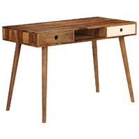 Writing Desk 110x55x76 cm Solid Acacia Wood