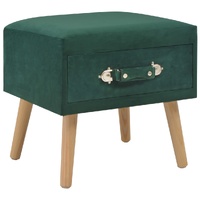 Bedside Cabinet Green 40x35x40 cm Velvet