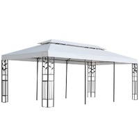 Gazebo 3x6 m White
