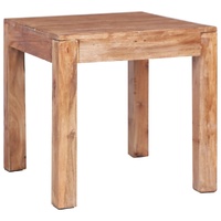 Coffee Table 53x50x50 cm Solid Mahogany Wood