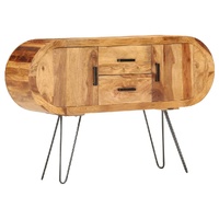 Sideboard 118x28x75 cm Solid Acacia Wood