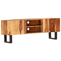 TV Cabinet 130x30x47 cm Solid Wood Acacia