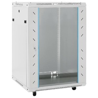 15U Network Cabinet with Swivel Feet 19" IP20 60x45x86 cm