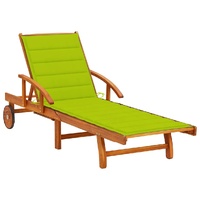 Bright green colour