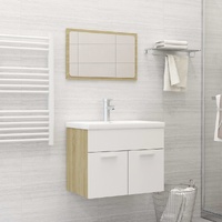 White and Sonoma Oak
