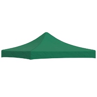 Party Tent Roof 3x3 m Green 270 g/m²