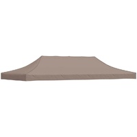 Party Tent Roof 6x3 m Taupe 270 g/m²
