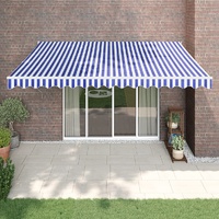 Blue and white (white frame)