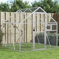 Aviary Silver 1.79x2x1.85 m Aluminium