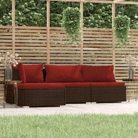 Brown and cinnamon red