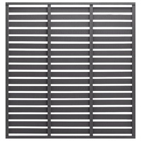 Fence Panel WPC 180x180 cm Grey