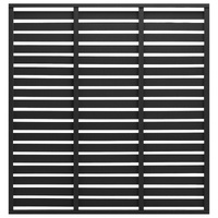 Fence Panel WPC 180x180 cm Black