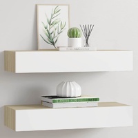 Oak and white colour